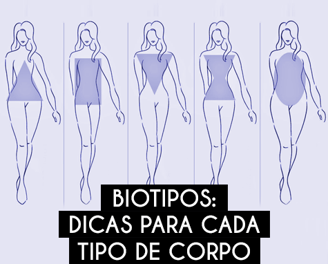 Biotipos: dicas para cada tipo de corpo Biotipos: dicas para cada tipo de corpo