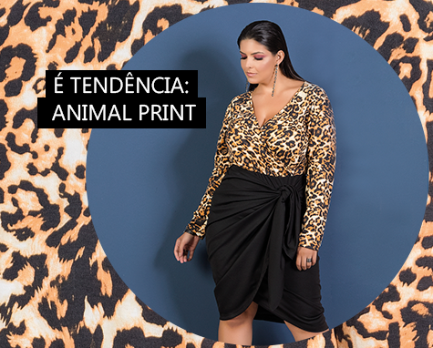 É tendência: Animal Print É tendência: Animal Print