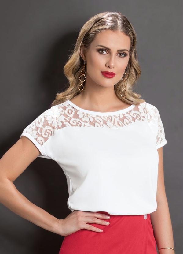blusa branca posthaus