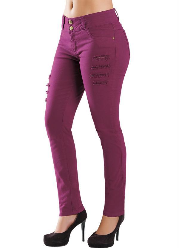 Imagem do CALÇA FEMININA BORDÔ CALÇA FEMININA BORDÔ