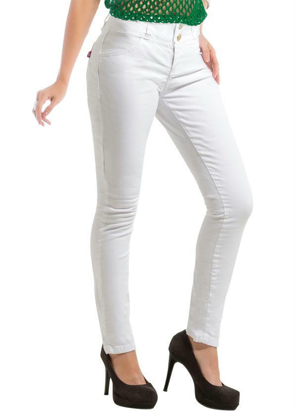 Imagem do CALÇA FEMININA BRANCA CALÇA FEMININA BRANCA