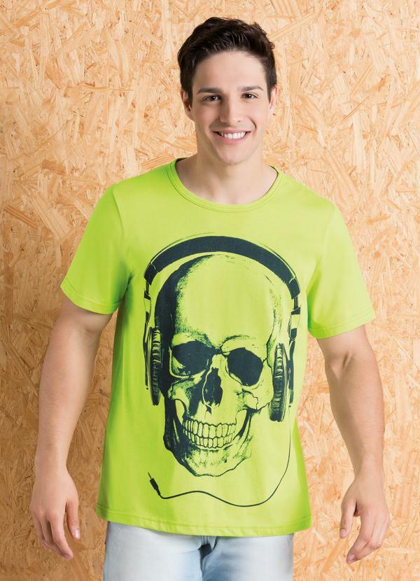 Imagem do CAMISETA VERDE COM DECOTE REDONDO CAMISETA VERDE COM DECOTE REDONDO