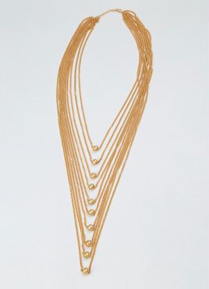 Colar (Dourado) com Correntes Colar (Dourado) com Correntes