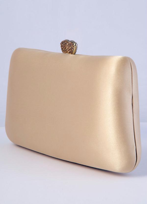 khaki clutch bolsa