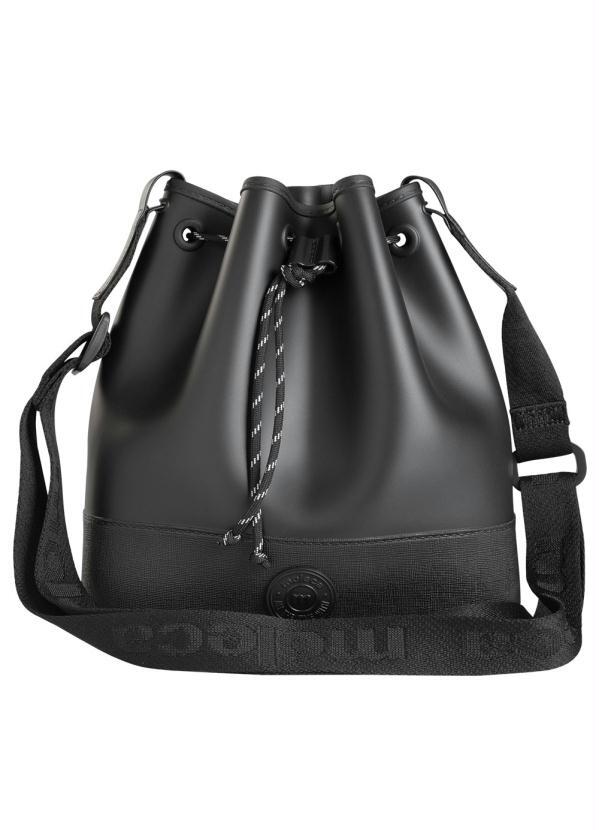 Bolsa Moleca Magda (Preto) Fechamento em Amarra��o