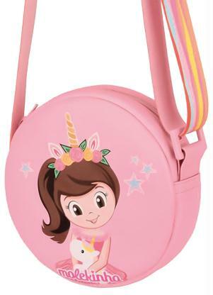 Bolsa Molekinha (Rosa) em Sint�tico