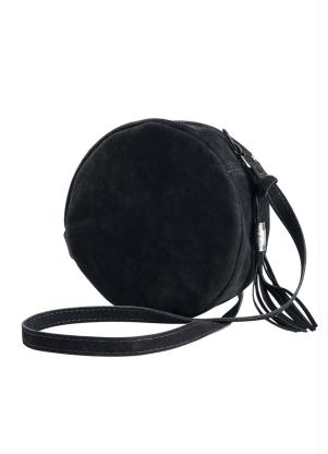 Bolsa (Preta) Redonda com Franja Bolsa (Preta) Redonda com Franja