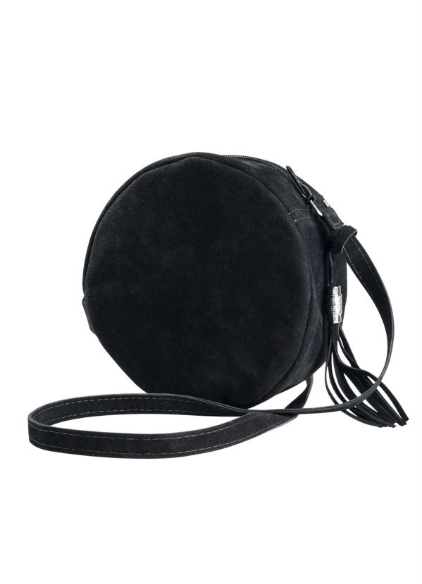 Bolsa (Preta) Redonda com Franja Bolsa (Preta) Redonda com Franja