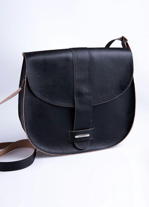 Bolsa Transversal (Preta e Marrom) B�sica