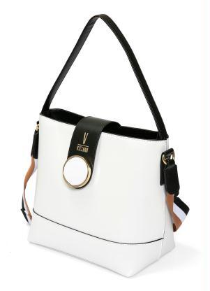 Bolsa Vizzano (Branca) em Sintético Bolsa Vizzano (Branca) em Sintético