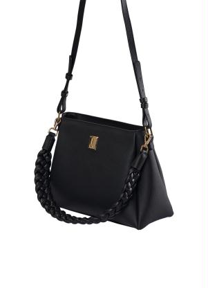Bolsa Vizzano (Preta) com Al�a Tran�ada