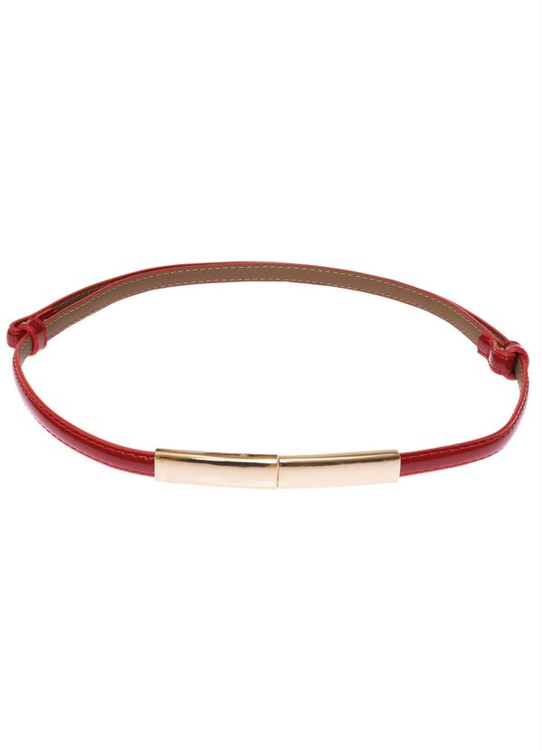 Cinto Fino (Vermelho) 98 cm