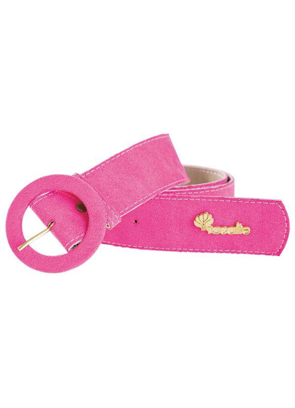 Cinto (Pink) com Fivela