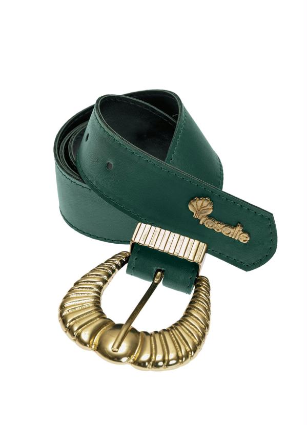 Cinto (Verde) com Fivela de Metal