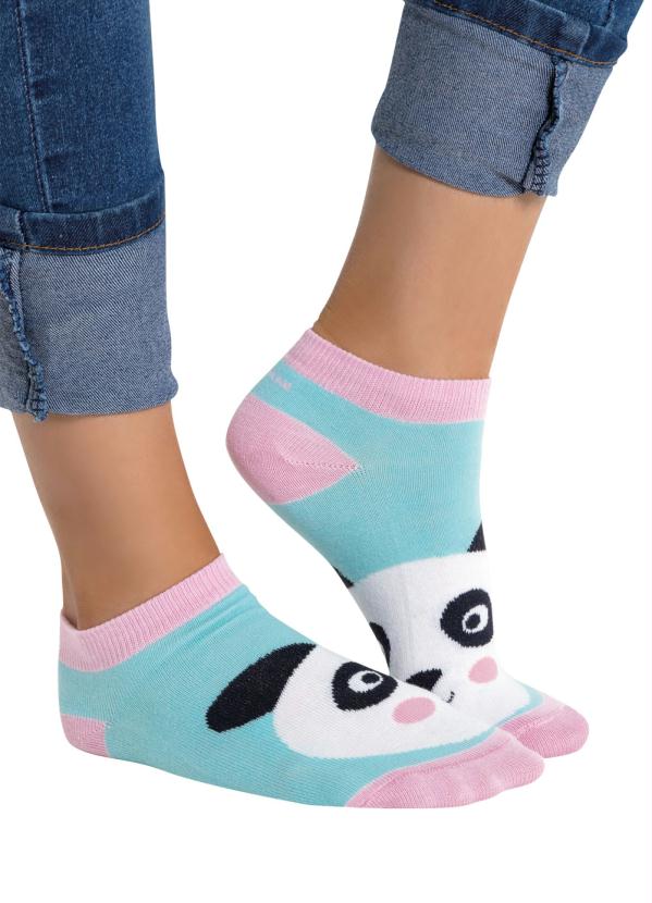 Kit com 2 pares de Meias (Azul) Christian Gray Kit com 2 pares de Meias (Azul) Christian Gray