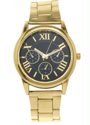 Rel�gio Redondo (Dourado) 1 Pe�a