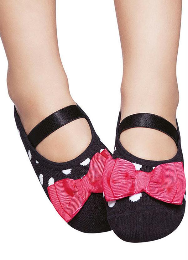 Puket meia sapatilha panda 9 a 12 meses