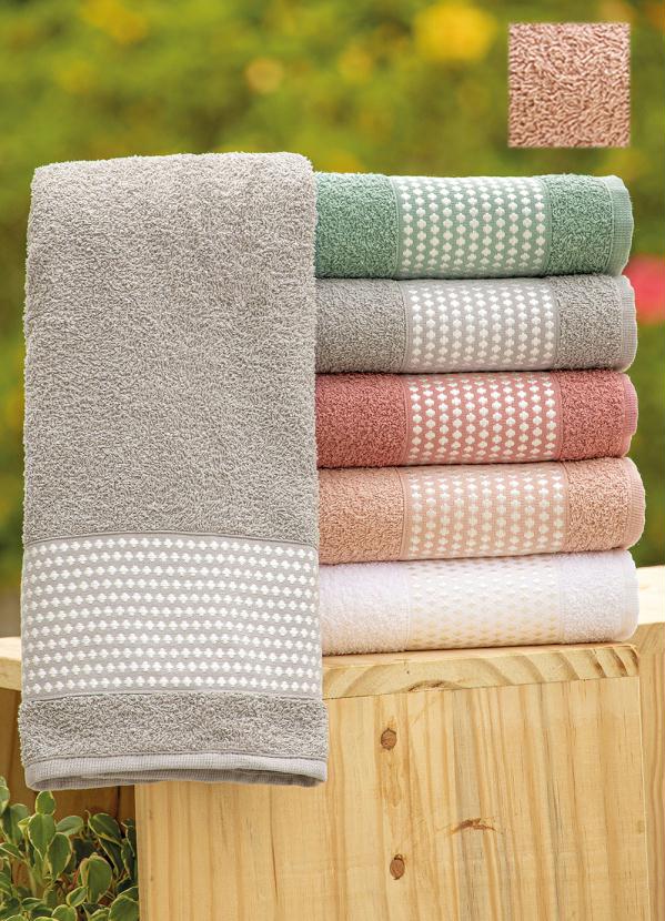 Jogo de Toalhas (Rosa) 2 Pe�as