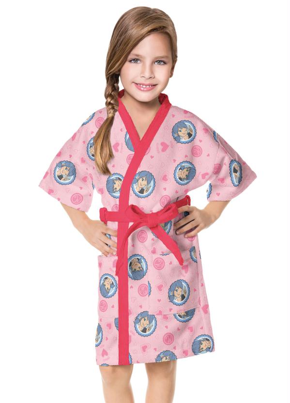 Roup�o Aveludado (G) Ladybug 1 Pe�a