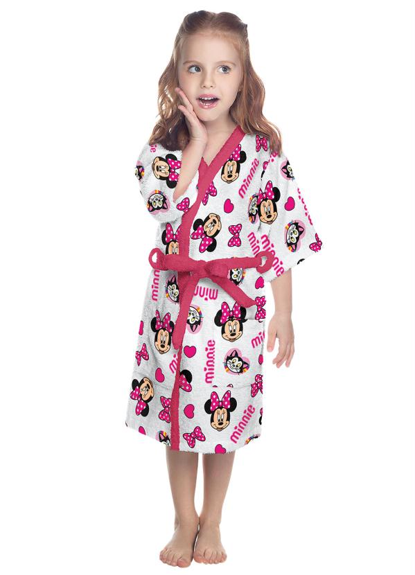 Roup�o Felpudo (G) Minnie 1 Pe�a