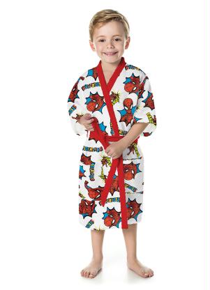 Roup�o Felpudo (M) Spider (Vermelha) 1 Pe�a