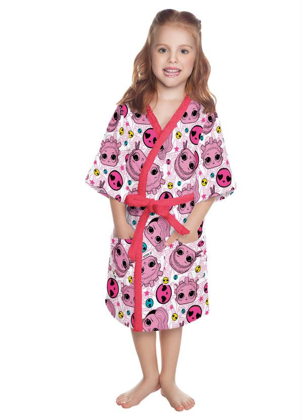 Roup�o Felpudo (P) Lol (Rosa) (1 Pe�a)