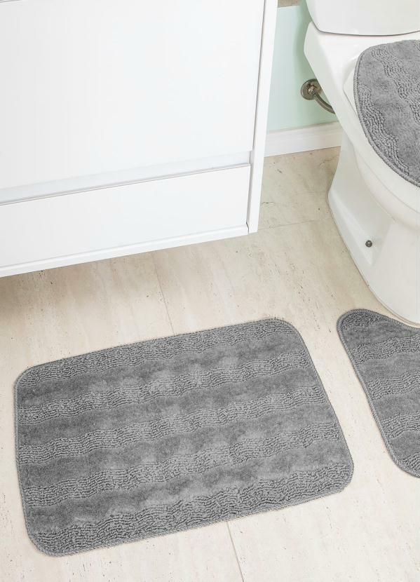 Tapete banheiro cinza Clearance