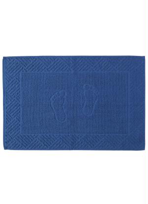 Piso Pezinho Felpudo (Azul) Jacquard (1 Pe�a)