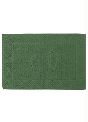 Piso Pezinho Felpudo (Verde) Jacquard (1 Pe�a)