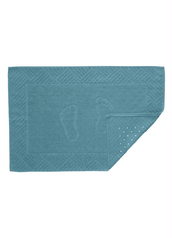 Toalha de Piso Antiderrapante (Azul) 1 Peça Toalha de Piso Antiderrapante (Azul) 1 Peça