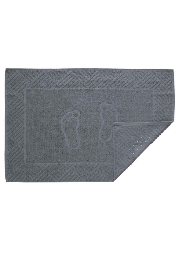 Toalha de Piso Antiderrapante (Cinza) 1 Peça Toalha de Piso Antiderrapante (Cinza) 1 Peça