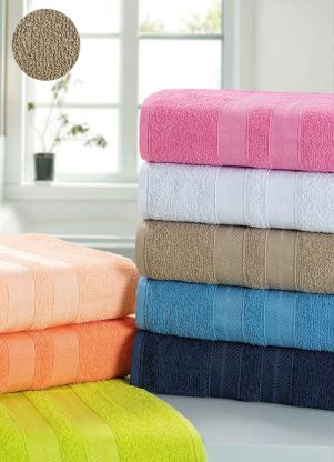 Toalha de Rosto (Bege) 1 Pe�a