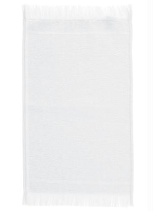 Toalha Lavabo (Branca) Felpuda (1 Pe�a)