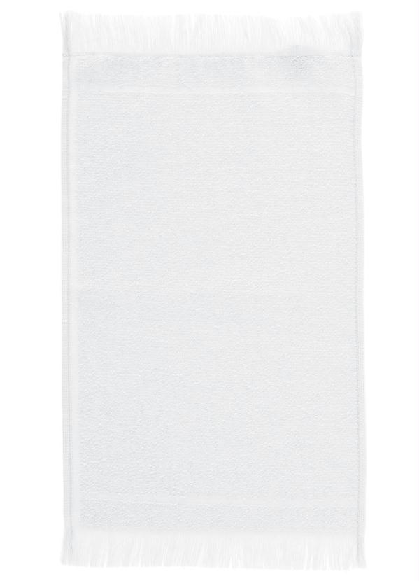 Toalha Lavabo (Branca) Felpuda (1 Pe�a)