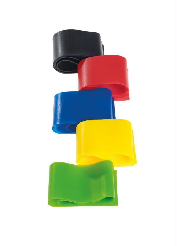 Kit Faixas El�sticas para Treino 5 Pe�as