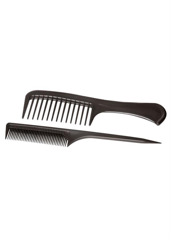 Kit Pentes Profissional Afro para Cabelos 2 Pe�as