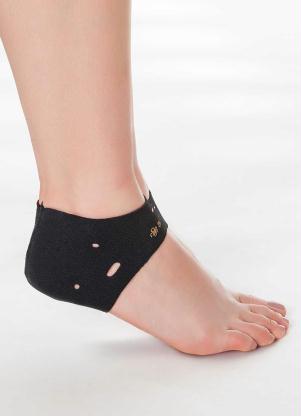 Par de Protetores de Calcanhar (Preto) Par de Protetores de Calcanhar (Preto)