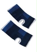 Par de Tornozeleira Ortopédica Azul 2 Peças