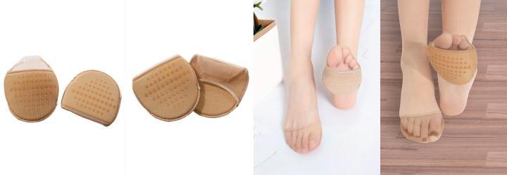 Kit Meias Palmilha Em Silicone 2 Pe�as