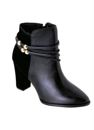 Bota Beira Rio (Preta) em Sint�tico