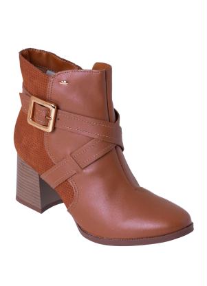 Bota Dakota (Mascavo) em Couro