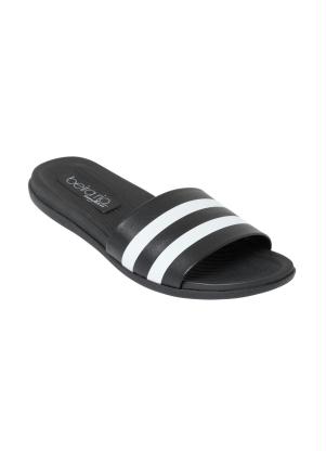 Chinelo Beira Rio (Preto e Branco)