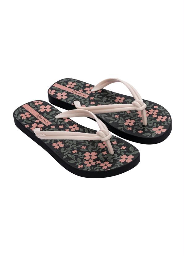 Chinelo Ipanema Elo Print (Preto) Chinelo Ipanema Elo Print (Preto)