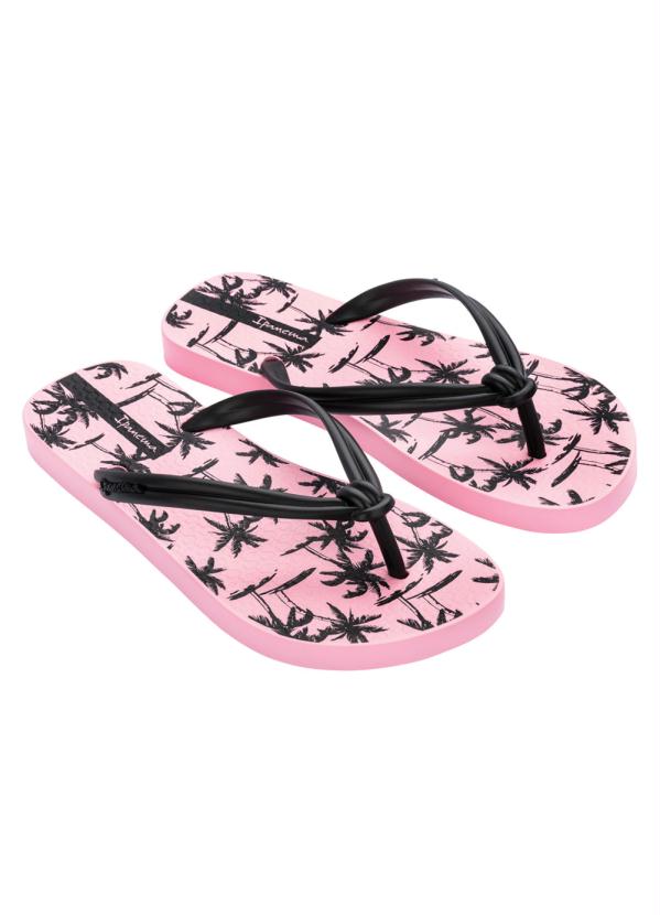 Chinelo Ipanema Elo Print (Rosa)