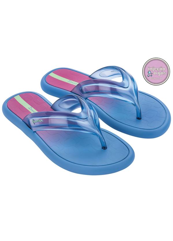 Chinelo Ipanema Puffer (Azul)