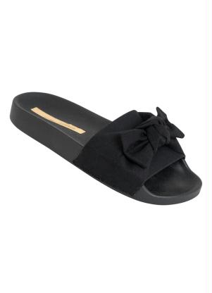 Chinelo Moleca (Preto) com La�o