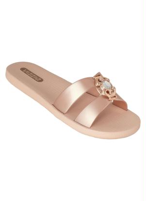 Chinelo (Rose) com Adereço no Cabedal Chinelo (Rose) com Adereço no Cabedal