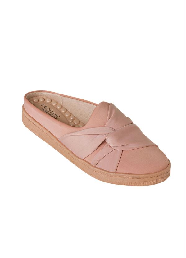 Mule Modare (Nude) em Tecido Mule Modare (Nude) em Tecido