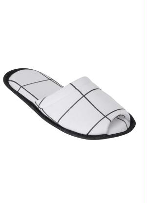 Pantufa (Branca) em Tecido