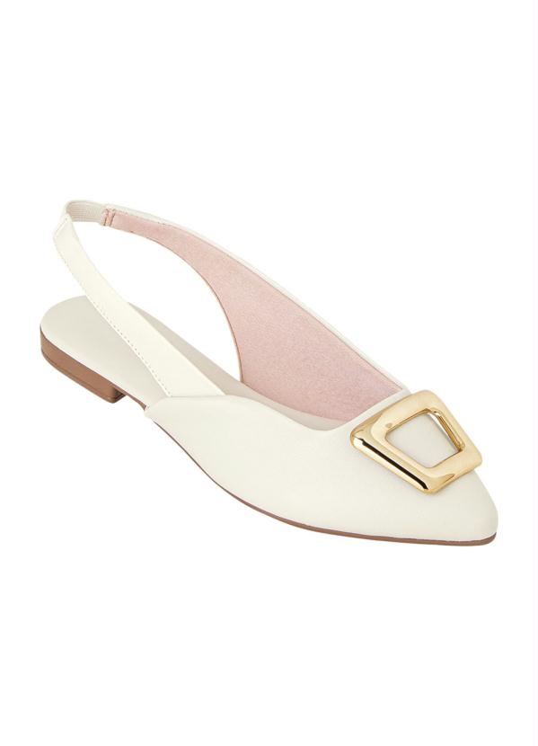 Rasteira Beira Rio (Branca) em Sintético Rasteira Beira Rio (Branca) em Sintético